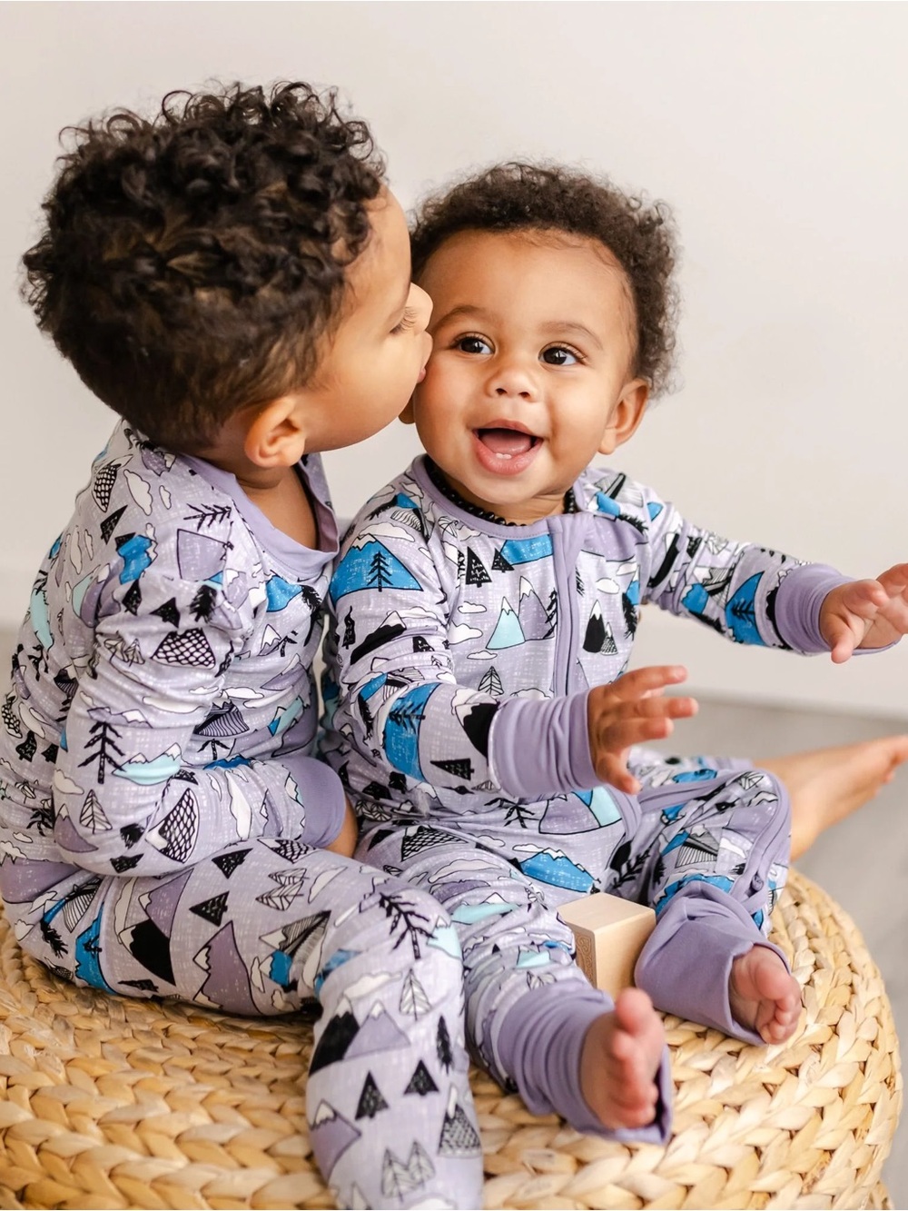 Little Sleepies OG Mountains Bamboo Viscose Zip Romper/Sleeper 6-12 Months